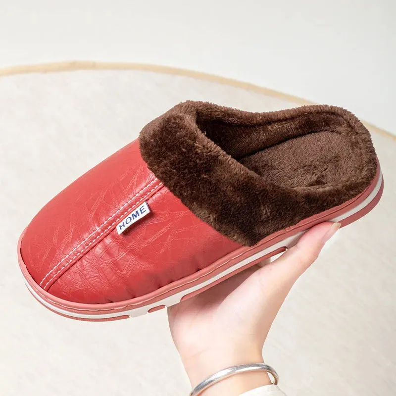 Men's Soft Plush Casual Slippers