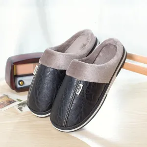 Men's Soft Plush Casual Slippers