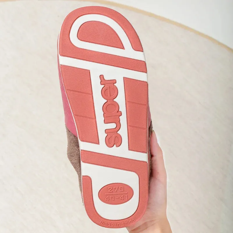 Men's Soft Plush Casual Slippers