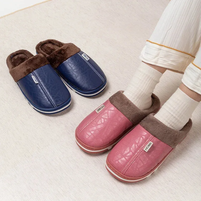 Men's Soft Plush Casual Slippers