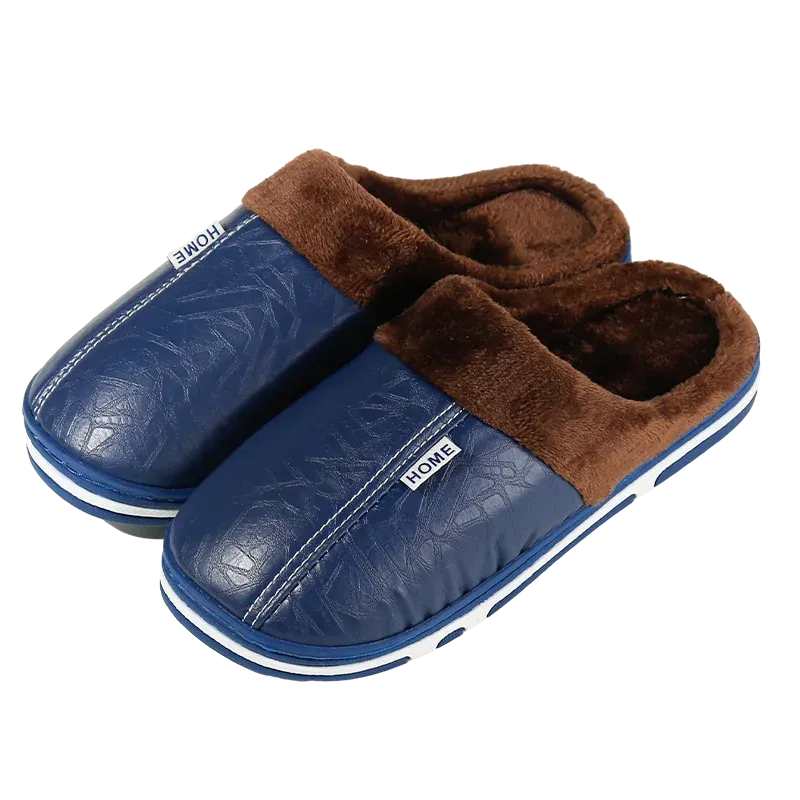 Men's Soft Plush Casual Slippers