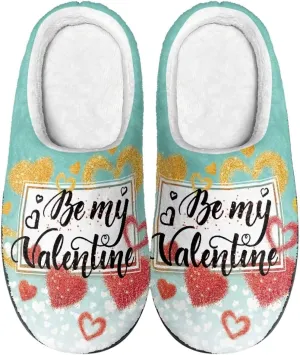 Men's Women's Non-slip Slippers, Flannel Warm Soft Cozy Slippers, House Bedroom Indoor/Outdoor Warm Shoes, Size 2-12