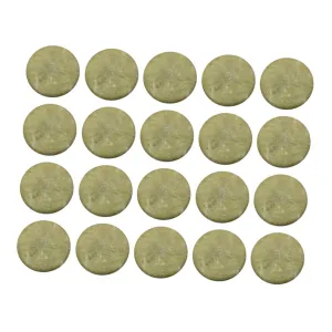 MERRYHAPY Eyelash Extension Supplies 20pcs Jade Stone Spacers Non-slip Lash Extension Pads for Easy Application