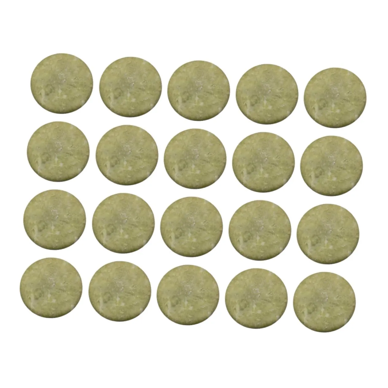 MERRYHAPY Eyelash Extension Supplies 20pcs Jade Stone Spacers Non-slip Lash Extension Pads for Easy Application