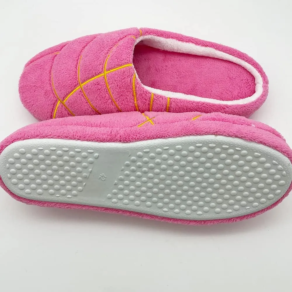 Mexican Concha Slippers for Women Men Concha Pantuflas Soft Plush House Slippers for Indoor Use