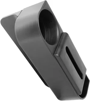 Mikinona Car Interior Storage Multifunctional Seat Gap Filler Cup Holder Tissue Box Black Easy Install
