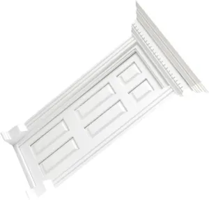 Mini Flat Head Door for Dollhouse Ornament for Mini Furniture Models Enhances Creativity and Fun