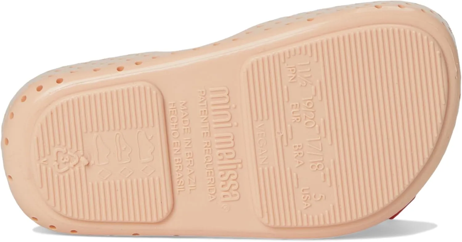 mini melissa Girl's Furadinha Pop Baby (Toddler/Little Kid) Ballet Flat