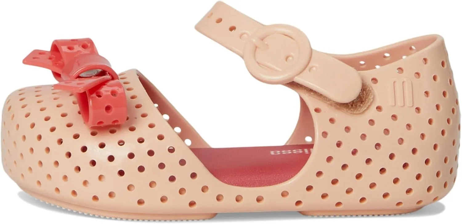 mini melissa Girl's Furadinha Pop Baby (Toddler/Little Kid) Ballet Flat