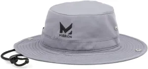 MISSION Cooling Bucket Hat - Unisex Wide-Brim Hat for Men & Women - Lightweight, Foldable & Durable - Cools Up to 2 Hours