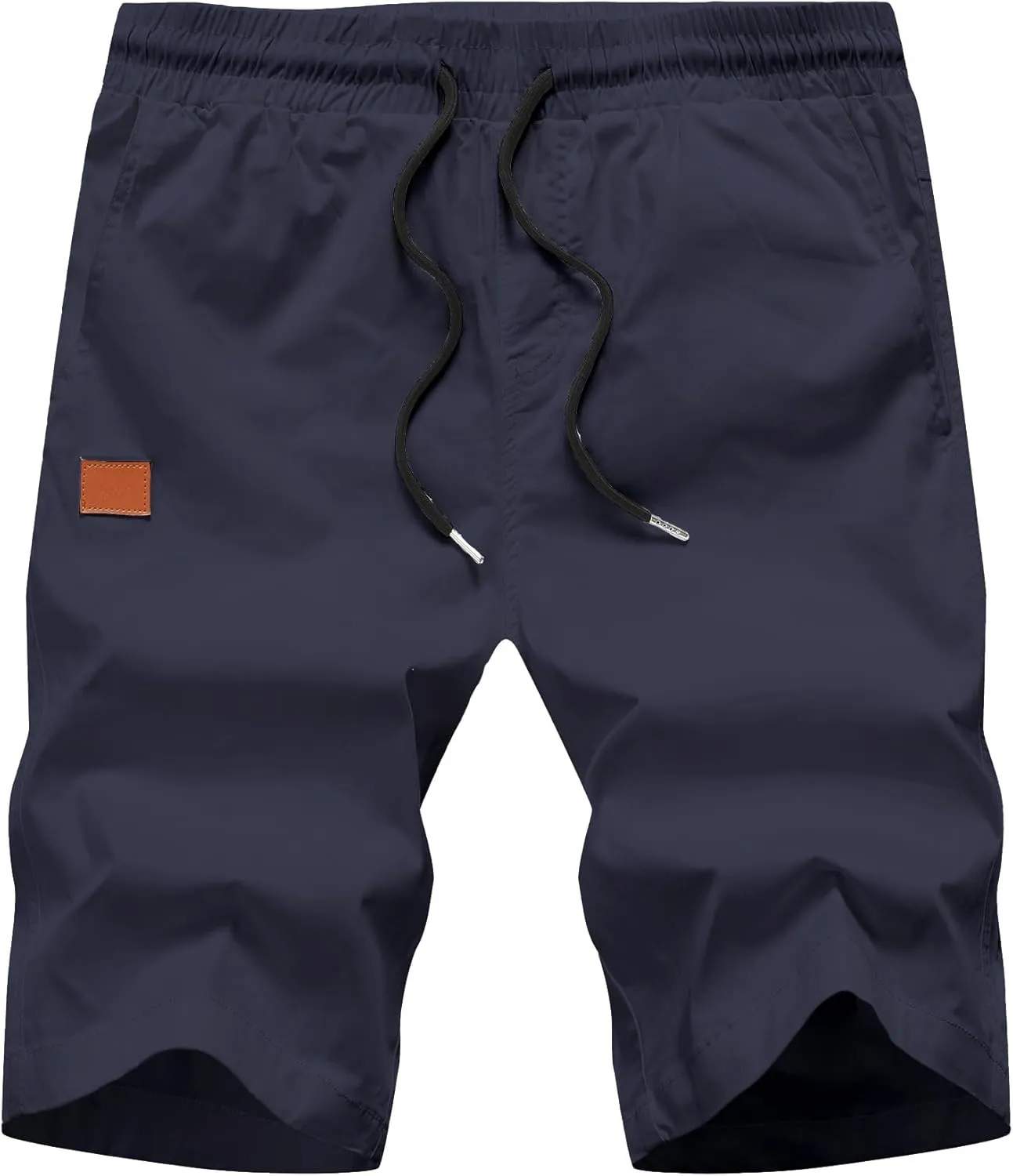 MO GOOD Mens Casual Shorts-Summer Beach Leisure Shorts, Stretch Golf Pants, Elastic Waist Drawstring Shorts with Pockets