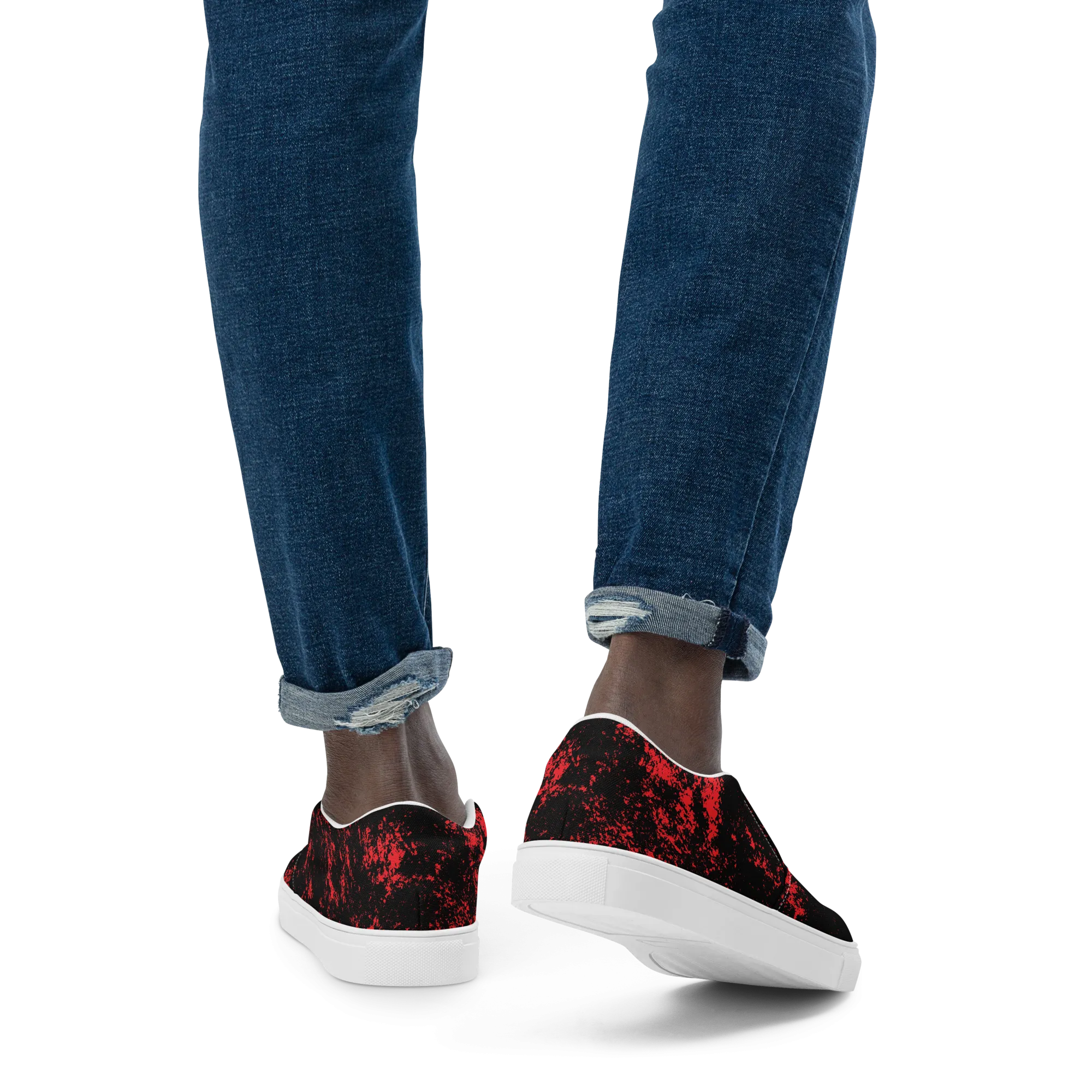 MOODY SCARLET (Men’s Slip-Ons)