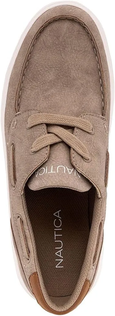 Nautica Men's Boat Shoe Casual Loafers Comfort Sneaker - Walking Moccasin (Slip-On/Lace-Up)