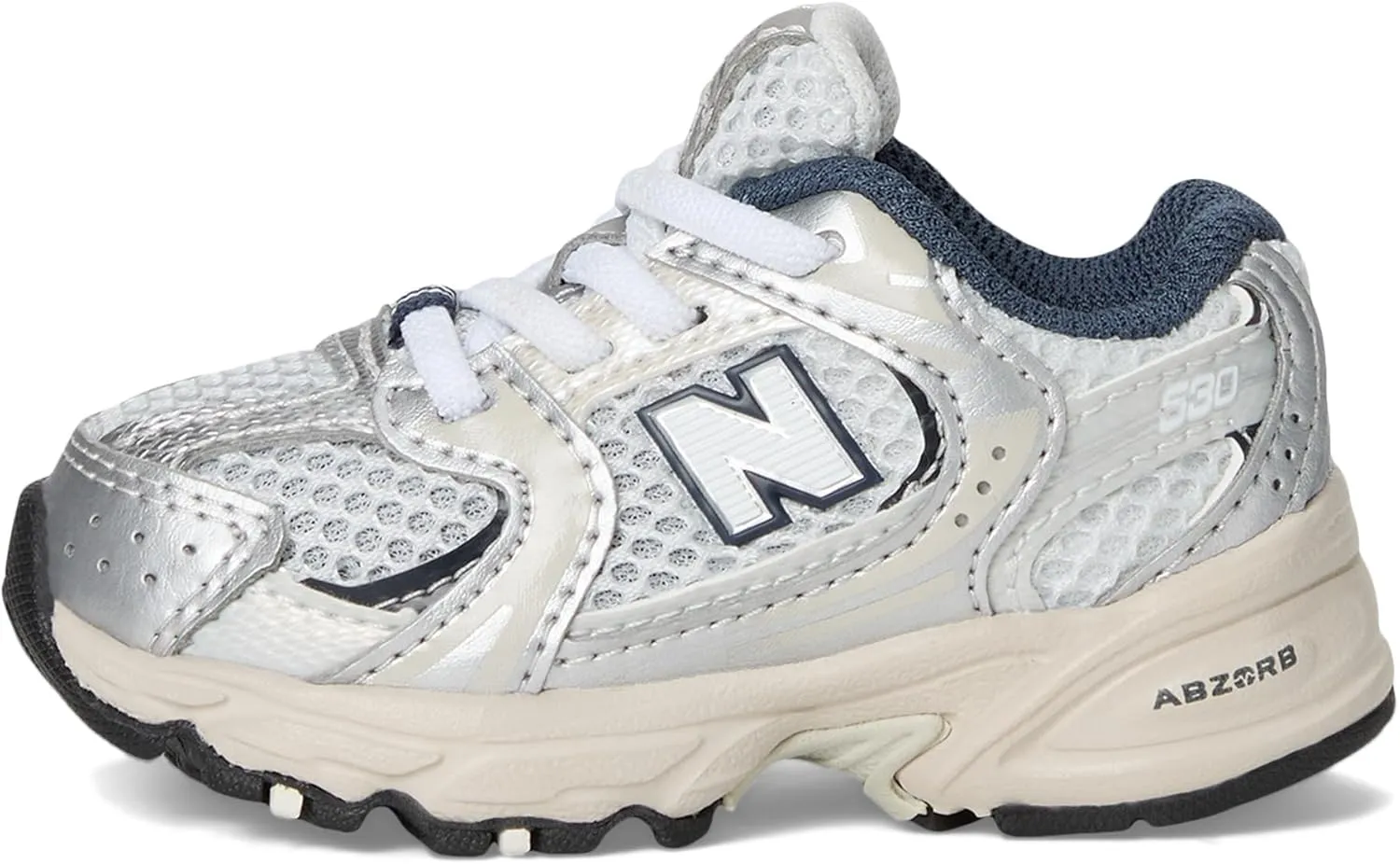 New Balance Baby-Boy's 530 Bungee (Infant/Toddler) Sneaker