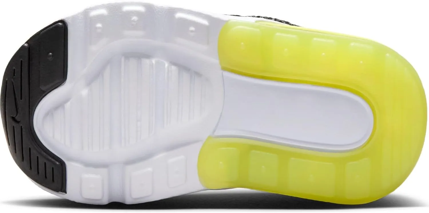 Nike Air Max 270 Baby/Toddler Shoe (DD1646-704, Light Lemon Twist/Black/Anthracite/White)