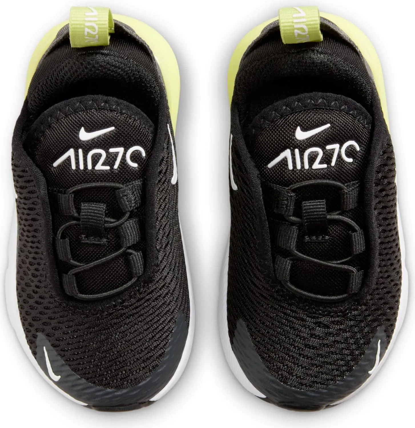 Nike Air Max 270 Baby/Toddler Shoe (DD1646-704, Light Lemon Twist/Black/Anthracite/White)