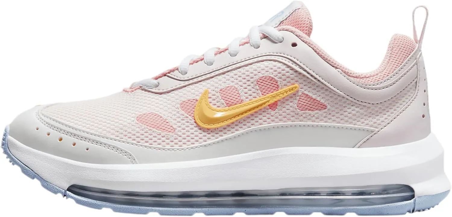 Nike Air Max AP Women's Shoe (CU4870-108, Summit White/White/Pink Bloom/Topaz Gold)