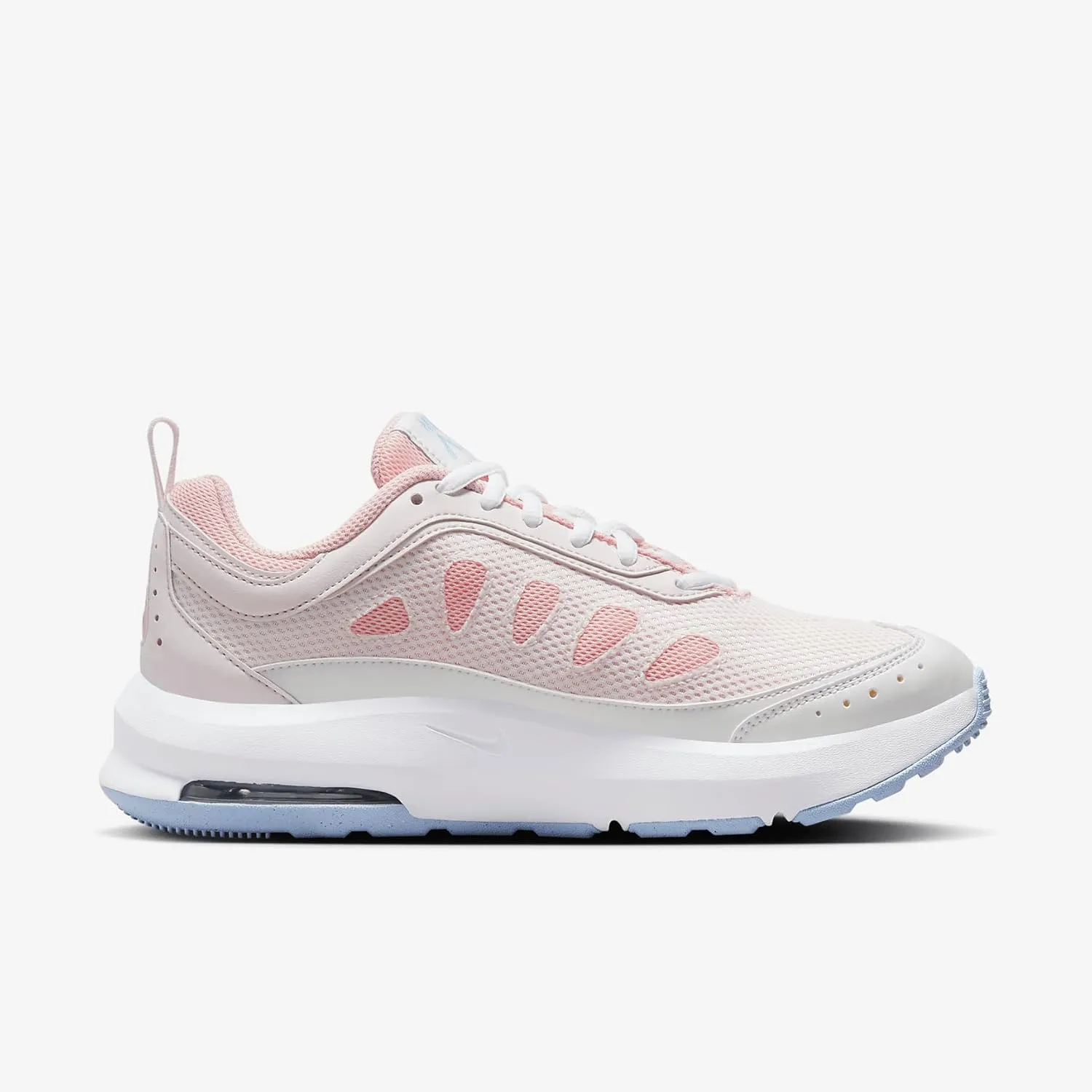 Nike Air Max AP Women's Shoe (CU4870-108, Summit White/White/Pink Bloom/Topaz Gold)
