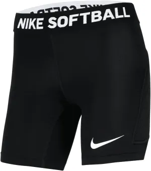 Nike Girl's Dri-Fit Softball Slider Compression Shorts
