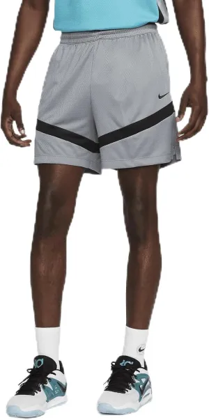 Nike Icon Men's Dri-FIT 6" Basketball Shorts (Cool Grey/Cool Grey/Black/Black, FQ5527-065) Size XX-Large