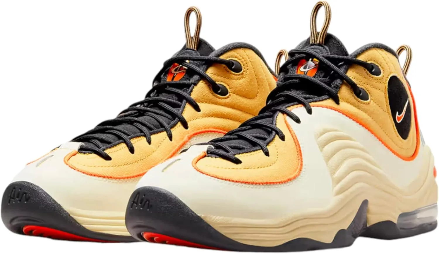 Nike Men's Air Penny 2 Sneaker - Black, 3.5