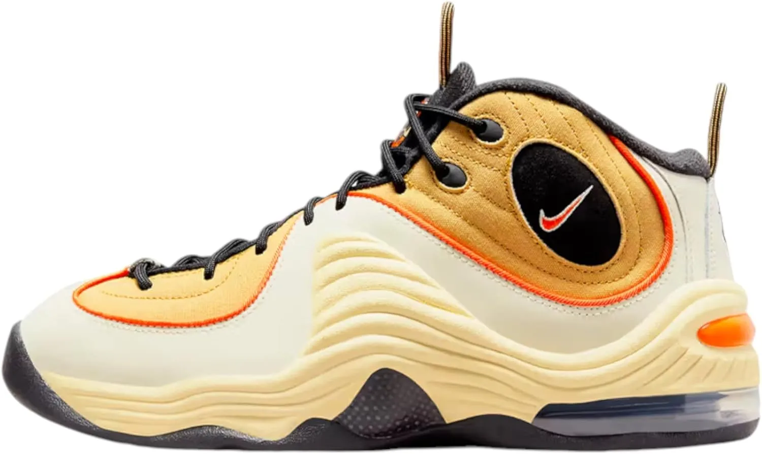 Nike Men's Air Penny 2 Sneaker - Black, 3.5