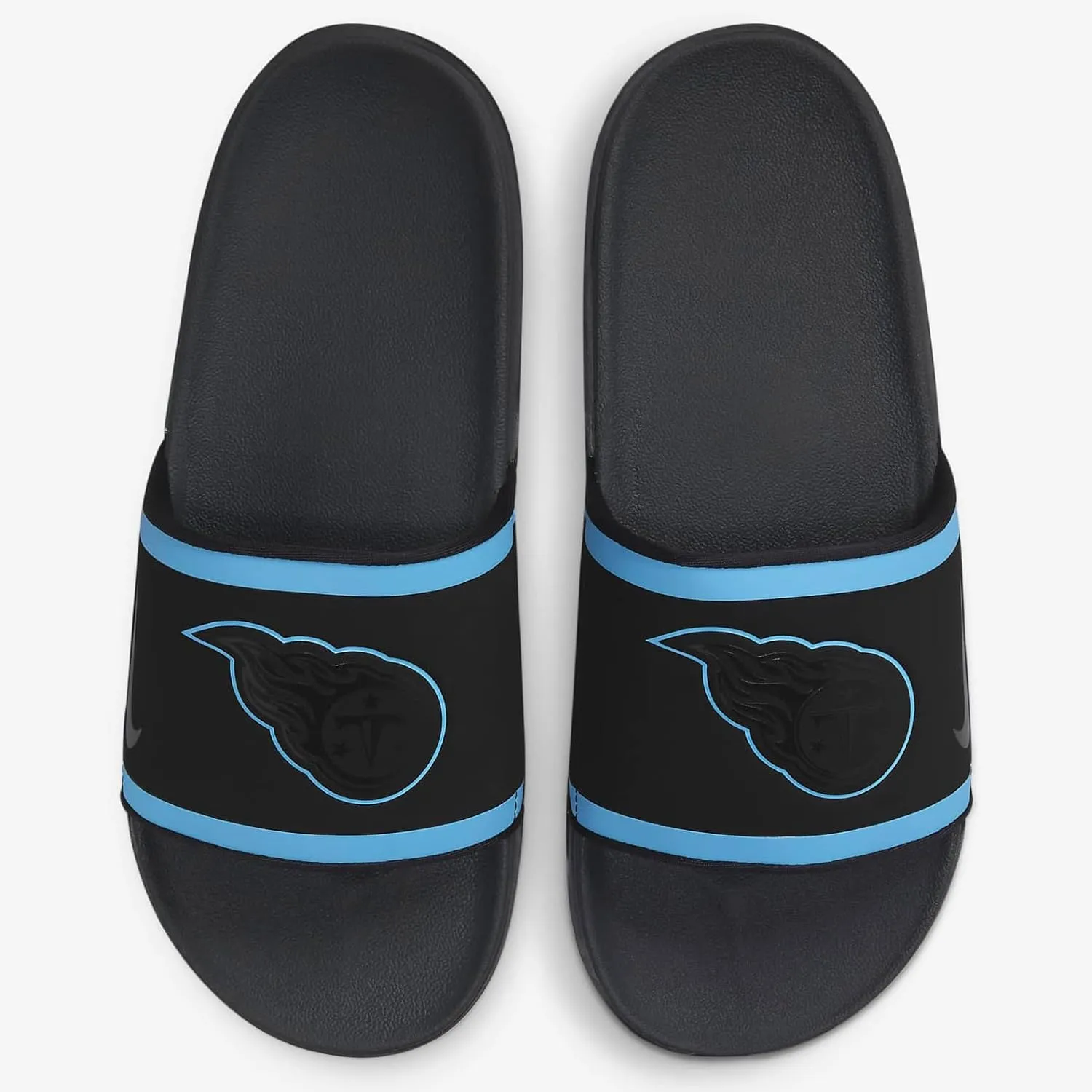 Nike Offcourt (Tennessee Titans) Slide (DD0551-001, Black/Coast/College Navy/Anthracite)