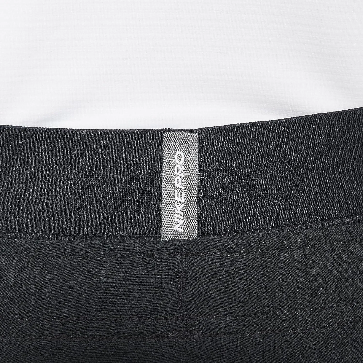 Nike Pro Warm Big Kids' (Boys') Dri-FIT Training Tights (HF4364-100, White/Black)