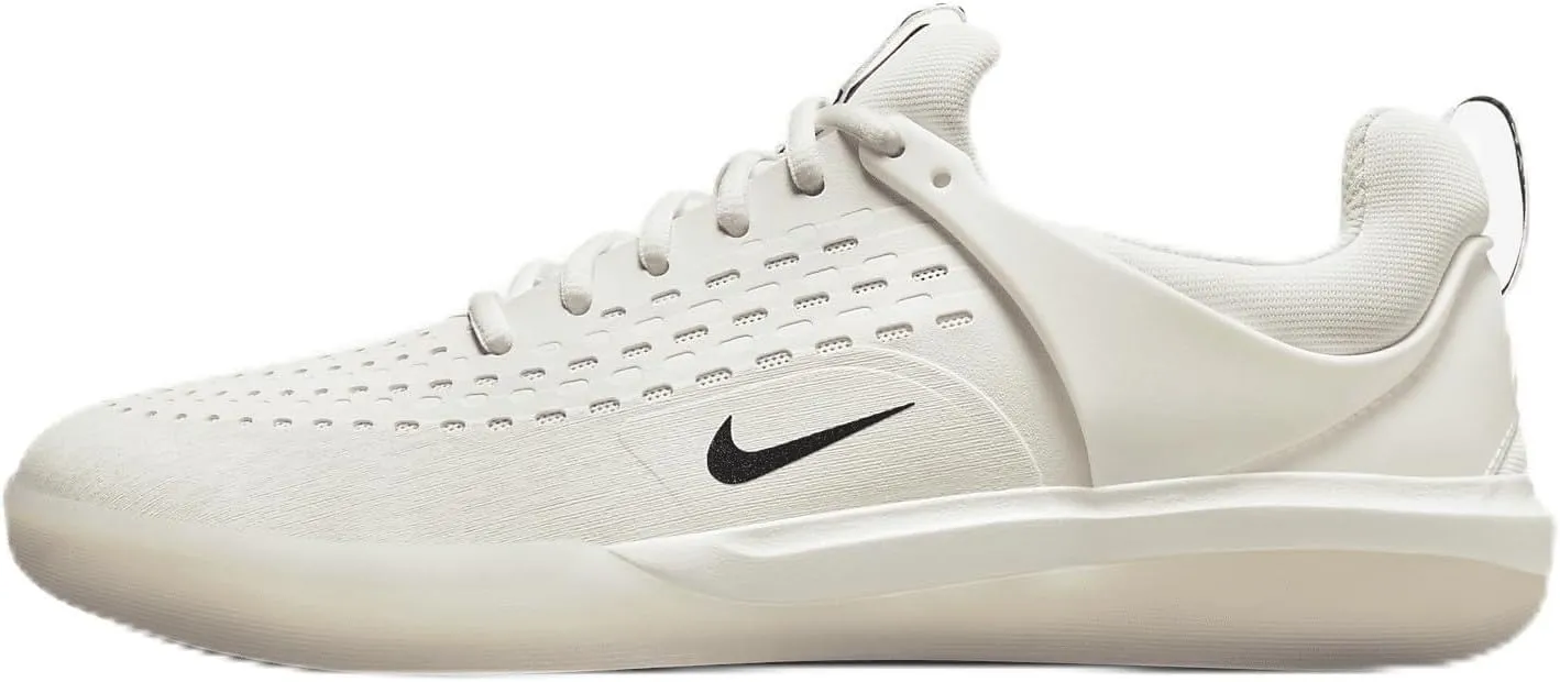 Nike SB Zoom Nyjah 3 Skate Shoes (DJ6130-100, White/Summit White/Hyper Pink/Black) Size 14