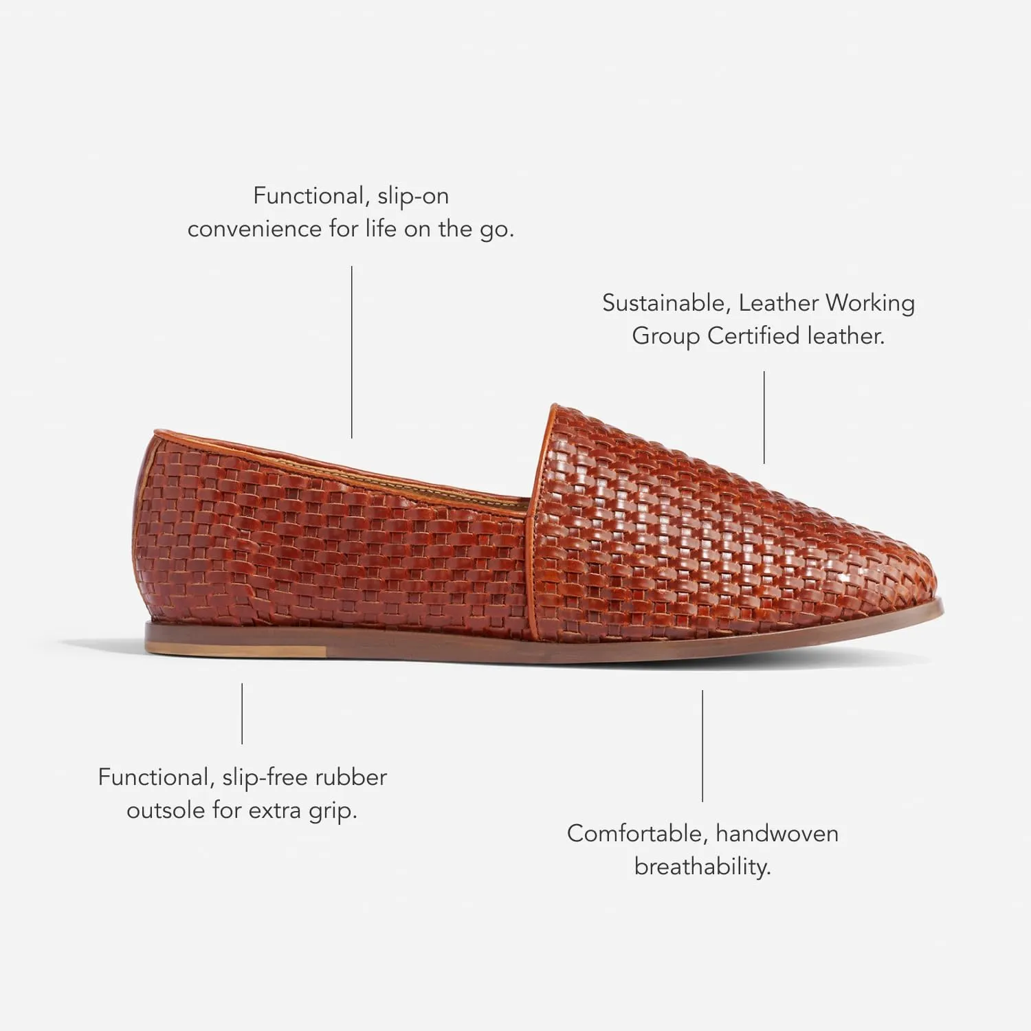 Nisolo Men's Alejandro Woven Slip On