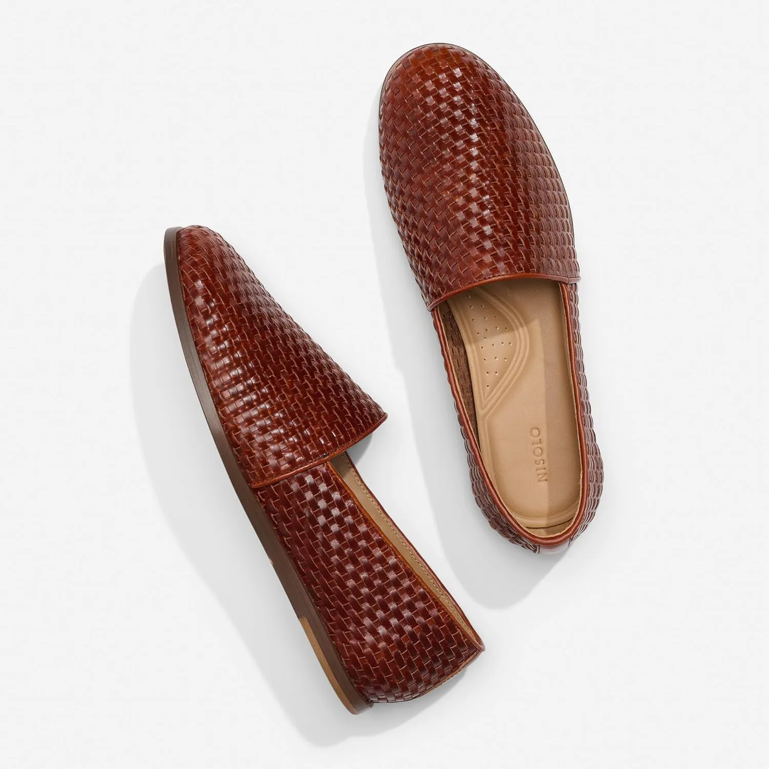 Nisolo Men's Alejandro Woven Slip On