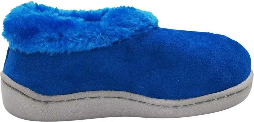 NORTY - Toddler Little Kid Big Kid Girls Fleece Memory Foam Slip On Indoor Slippers