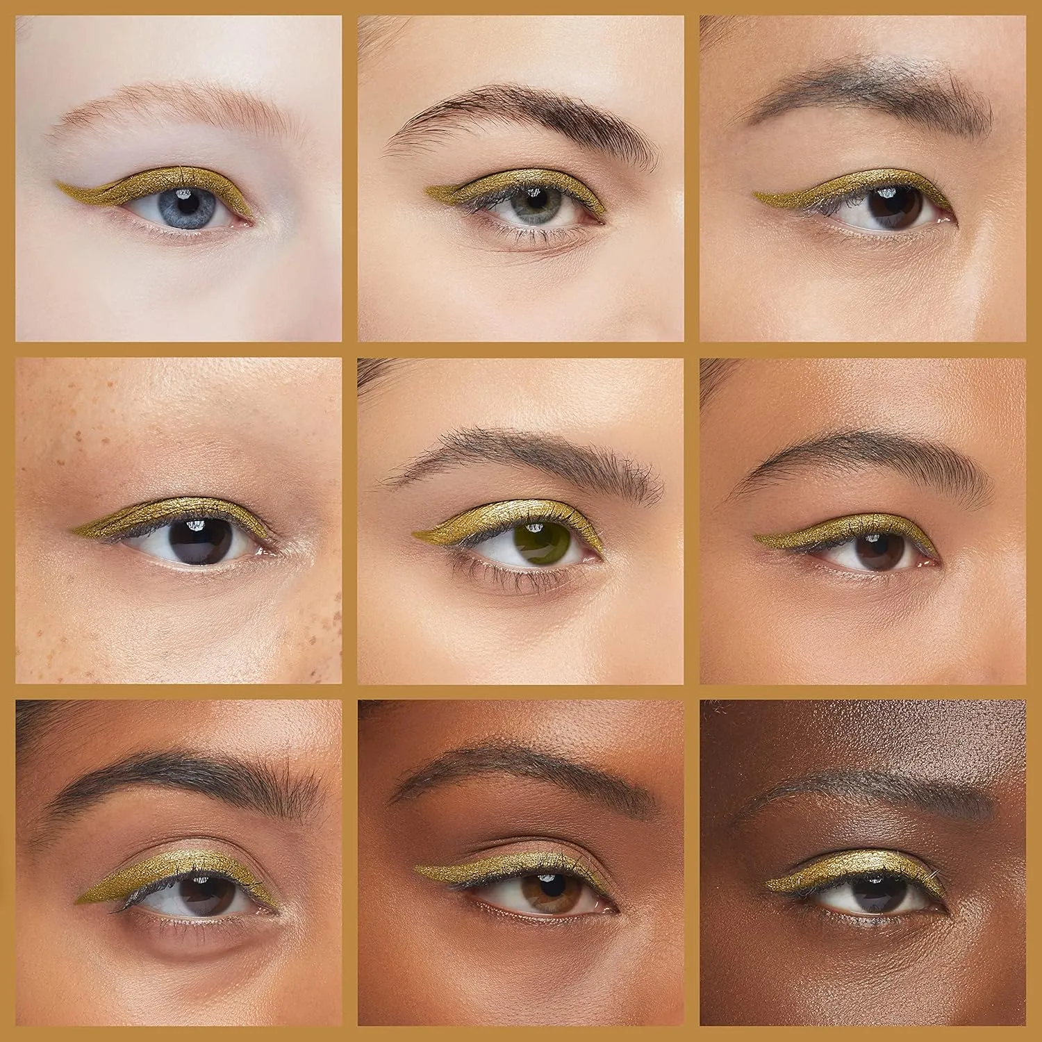 NYX PROFESSIONAL MAKEUP Slide On Pencil, Waterproof Eyeliner Pencil - Glitzy Gold