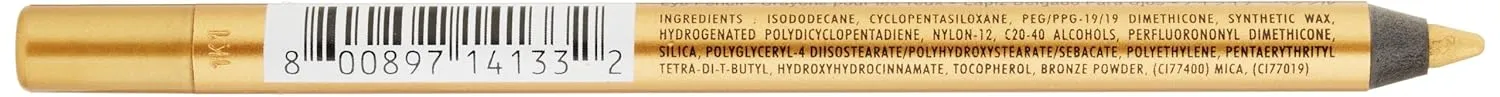 NYX PROFESSIONAL MAKEUP Slide On Pencil, Waterproof Eyeliner Pencil - Glitzy Gold