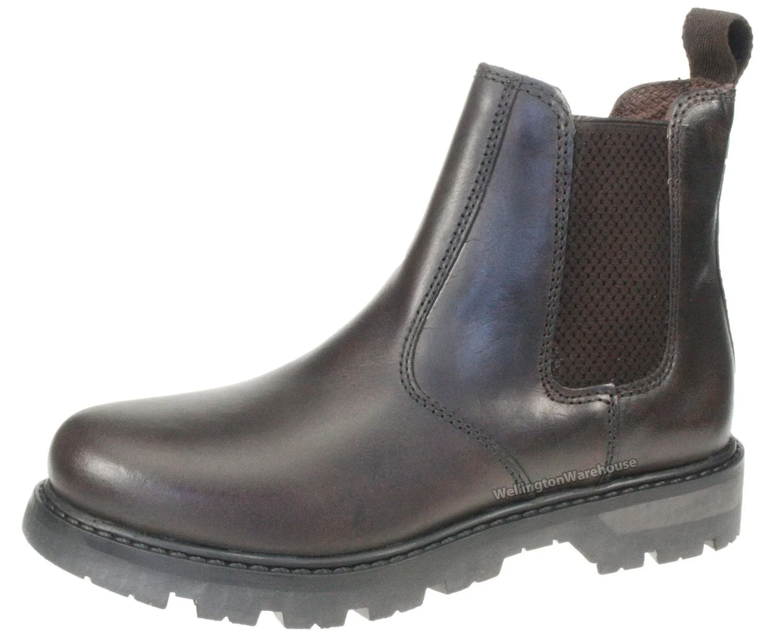 Oaktrak Rocksley Leather Pull On Boots Brown for Boys
