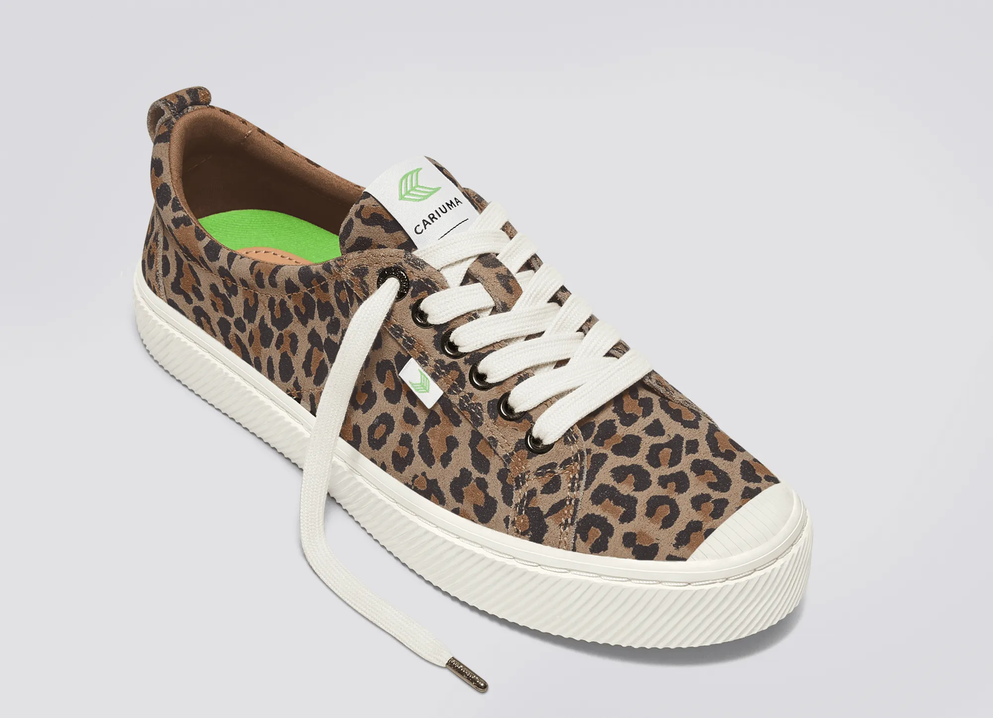 OCA Low Leopard Print 2 Suede Sneaker