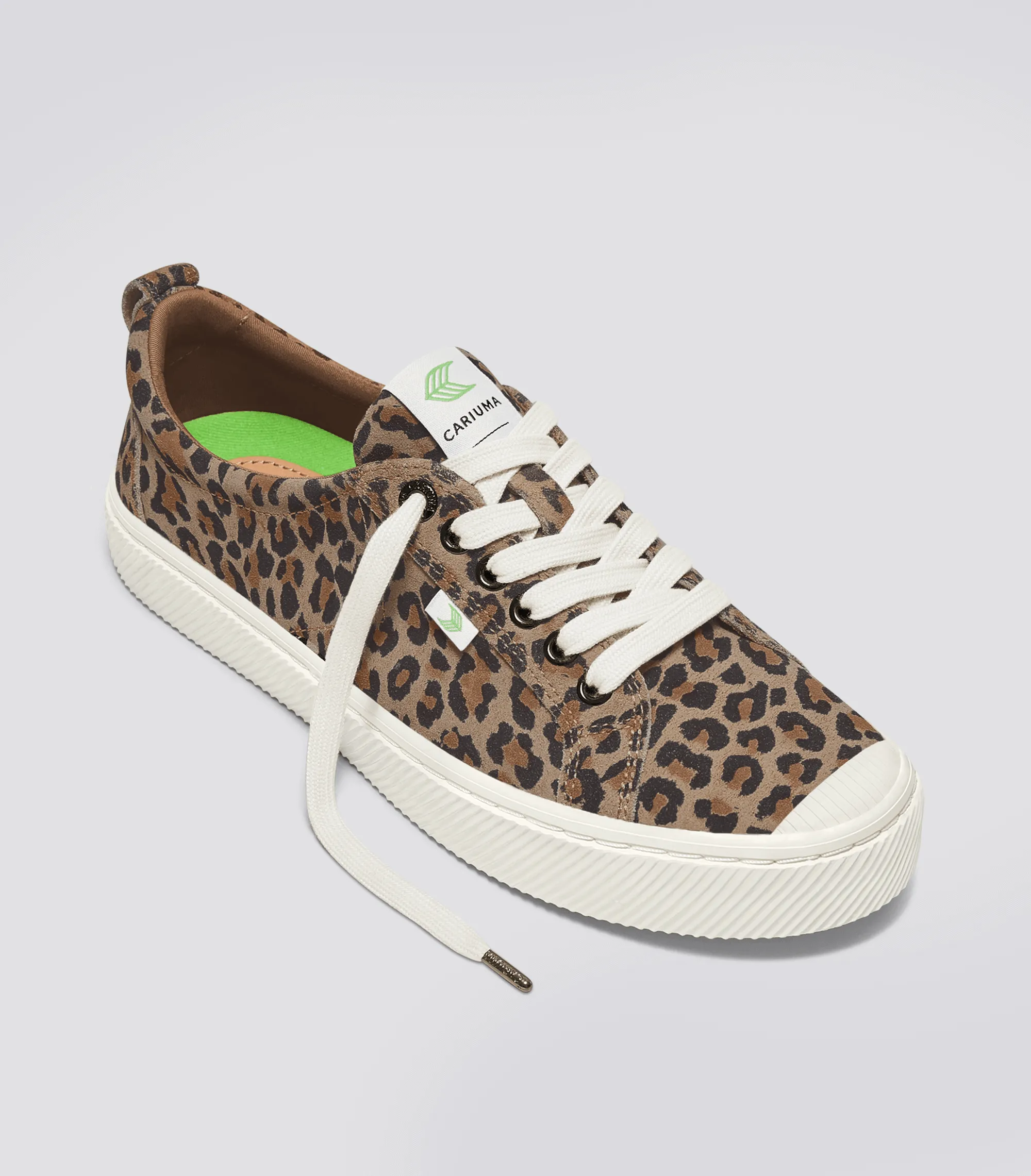 OCA Low Leopard Print 2 Suede Sneaker