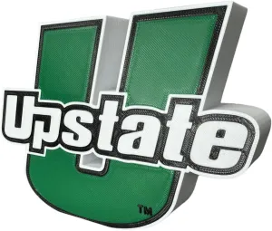 Officially Licensed USC Upstate 3D Printed Decorative Figure - Great for Home Office, Desk, Shelf - Made from Quality 3-D Printed Material - College Sports Decor