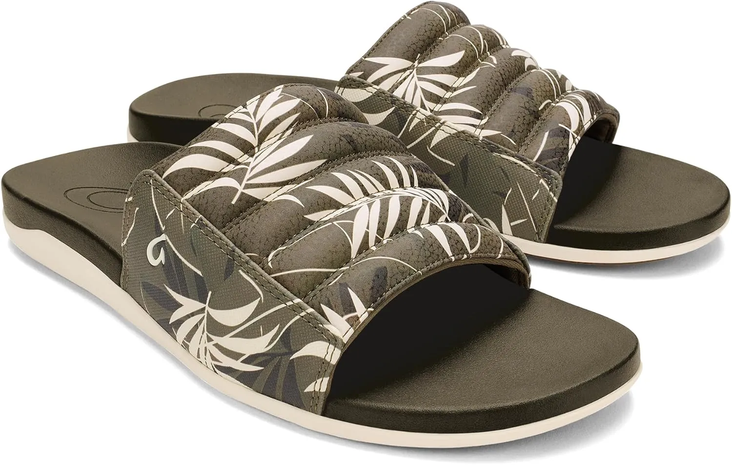 OLUKAI Maha 'Olu Men's Slide Sandal, Water-Friendly Shoe, All-Day Wear & Ultra-Soft Comfort Fit