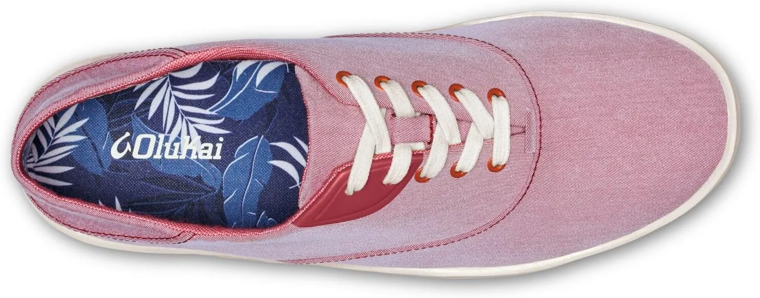 OLUKAI Tradewind Men's Everyday Sneaker, Lightweight Canvas & Classic Lace-Up Design, All-Day Comfort & Support