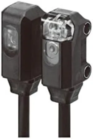 OMRON E3T-ST12 2M Photoelectric Sensor (with Built-in Amplifier)(Through-Beam)(Side-View Shape)(Sensing Distance 1m)(Dark-ON)(NPN) NN