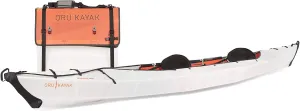 Oru Kayak Foldable Kayak Haven TT | for 1 or 2 People - Stable, Durable, Lightweight - Lake and River Kayaks - Beginner, Intermediate - Size (Unfolded)