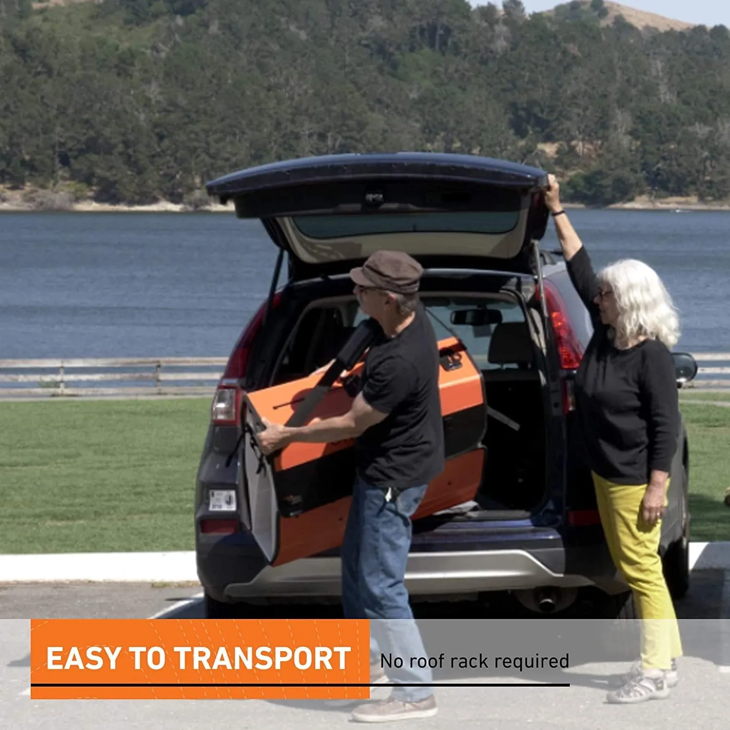 Oru Kayak Foldable Kayak Haven TT | for 1 or 2 People - Stable, Durable, Lightweight - Lake and River Kayaks - Beginner, Intermediate - Size (Unfolded)