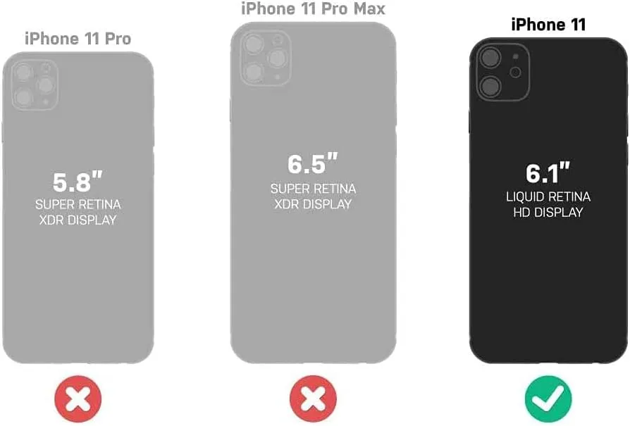 OtterBox Commuter Series Case for iPhone 11 (NOT Pro/Pro Max) Non-Retail Packaging - Cosmic Ray