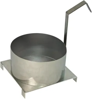 Paragon - Manufactured Fun Funnel Cake Mold with Base Plate, 6-Inch, Stainless Steel