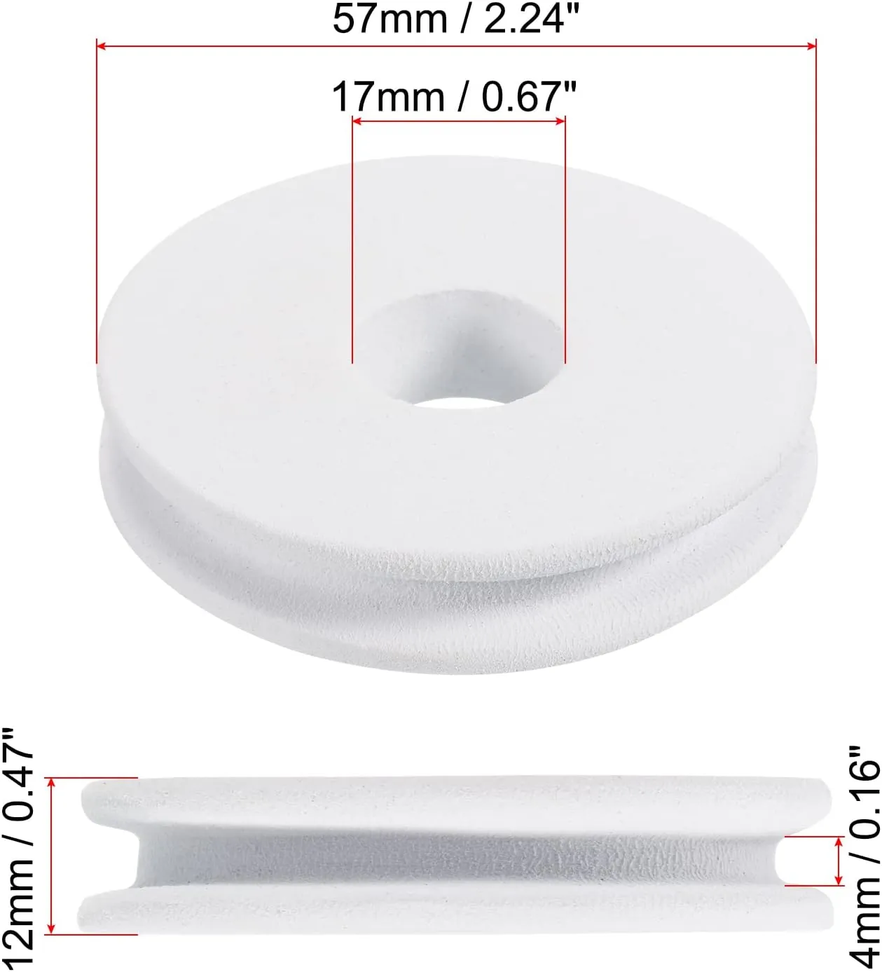 PATIKIL Fishing Line Spool, Pack EVA Foam Fishing Winding Board Plates Fly Fishing Gear Organizer for Fishing Line Storage