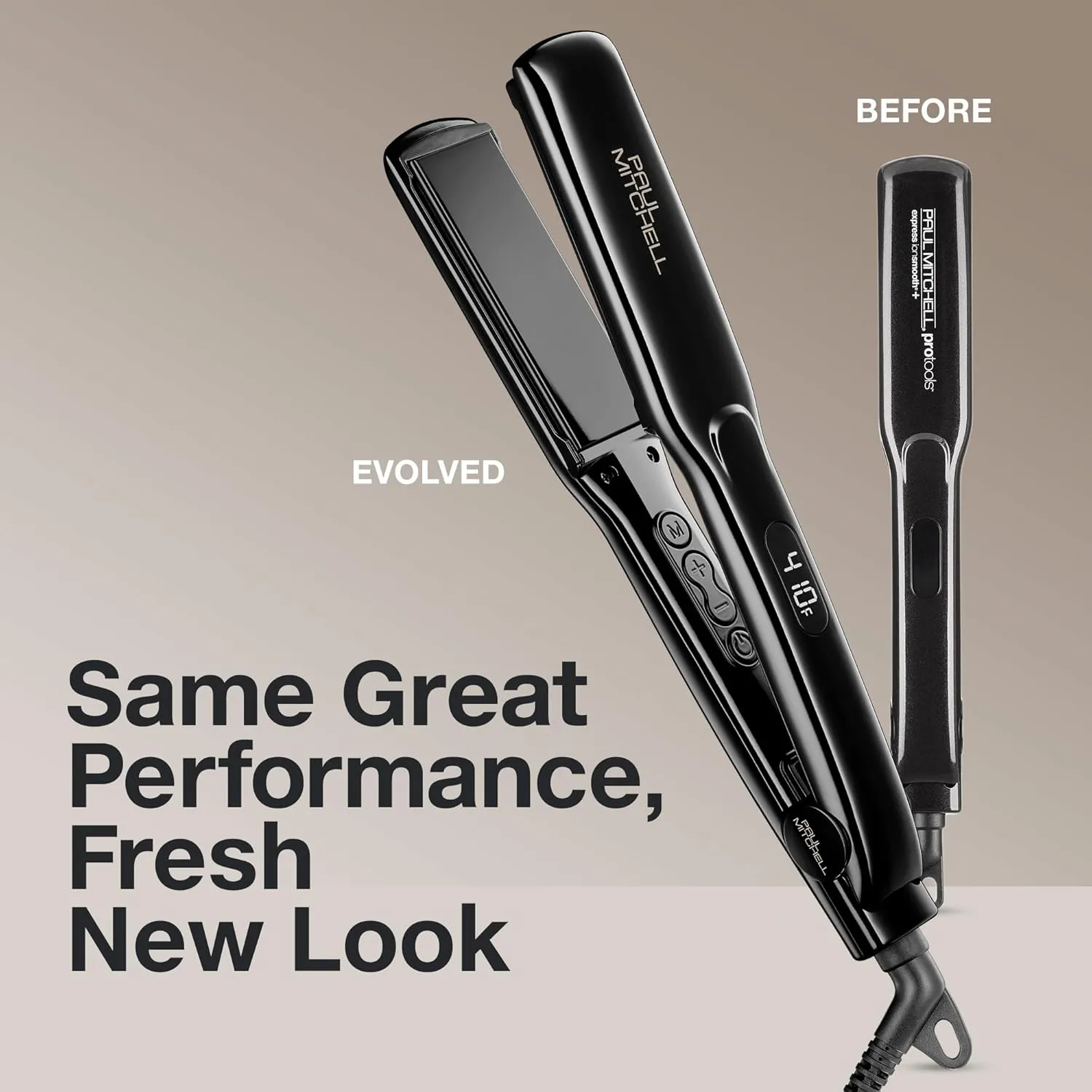 Paul Mitchell Smooth  Ceramic Flat Iron, Adjustable Heat Settings, for Smoothing   Straightening