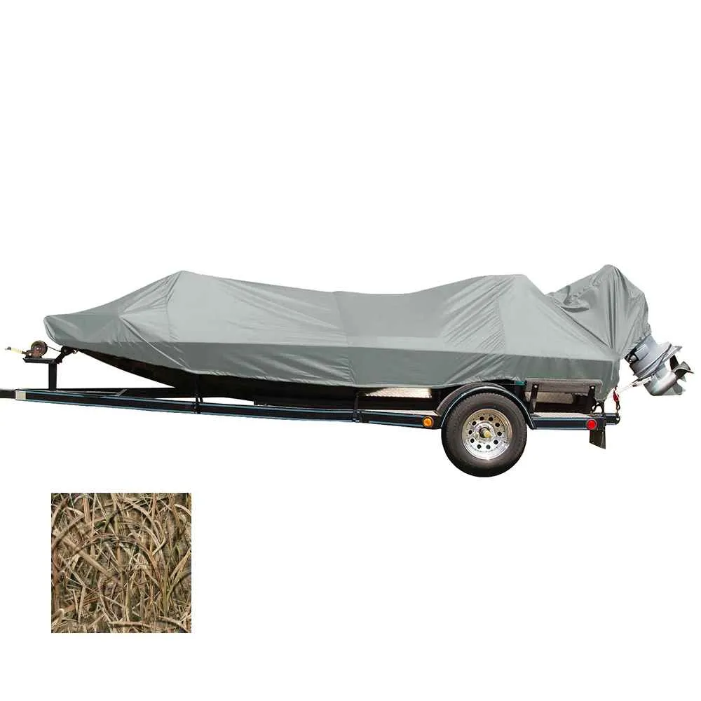 Performance Poly-Guard Styled-to-Fit Boat Cover f/18.5' Jon Style Bass Boats - Shadow Grass