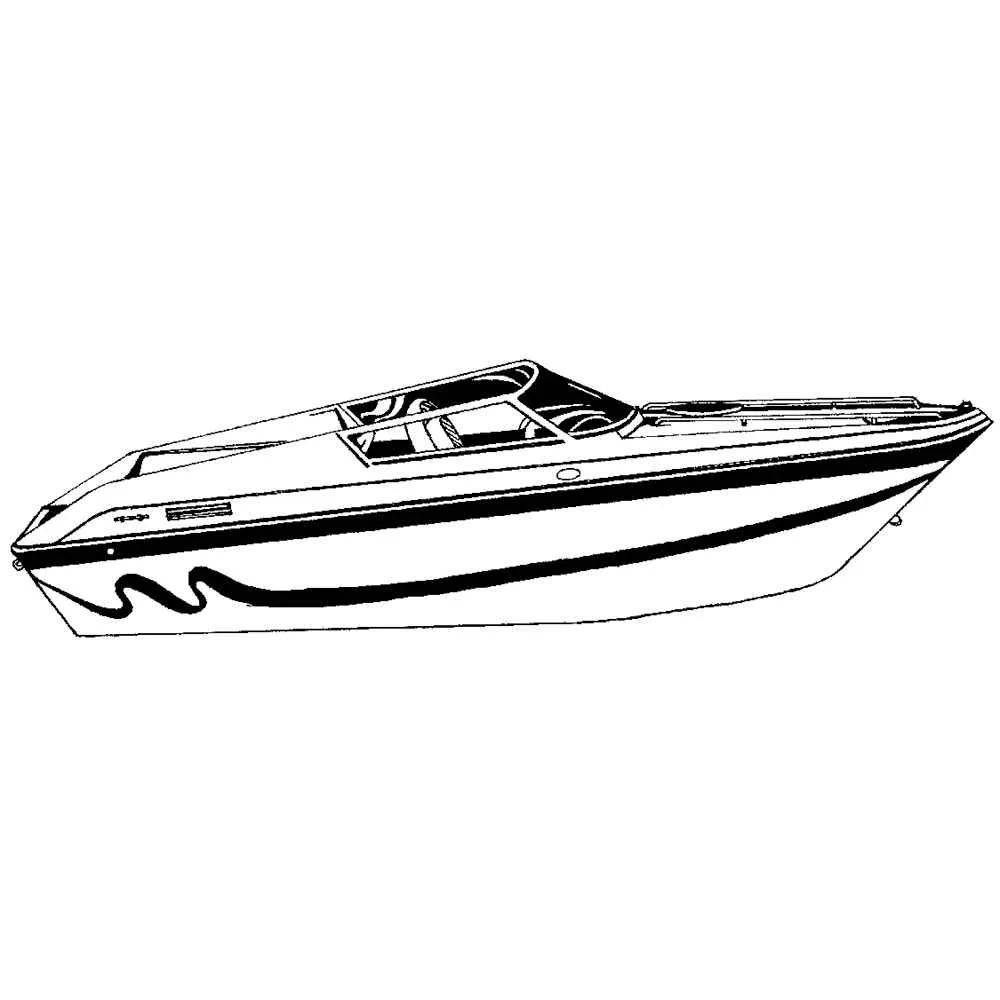 Performance Poly-Guard Styled-to-Fit Boat Cover f/28.5' Performance Style Boats - Grey