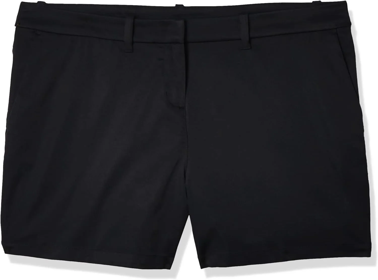 PGA TOUR Women's 4.5" Woven Golf Shorts with Satin Fabric, Moisture-Wicking, Sun Protection, Regular Fit